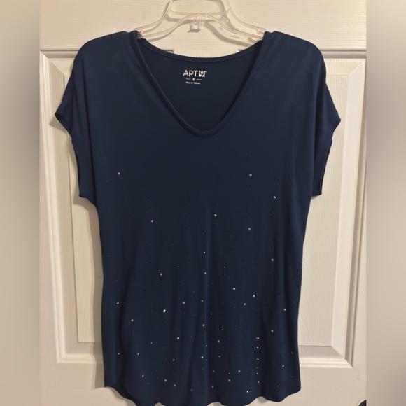 APT. 9 Women's Navy Top - Picture 1 of 7
